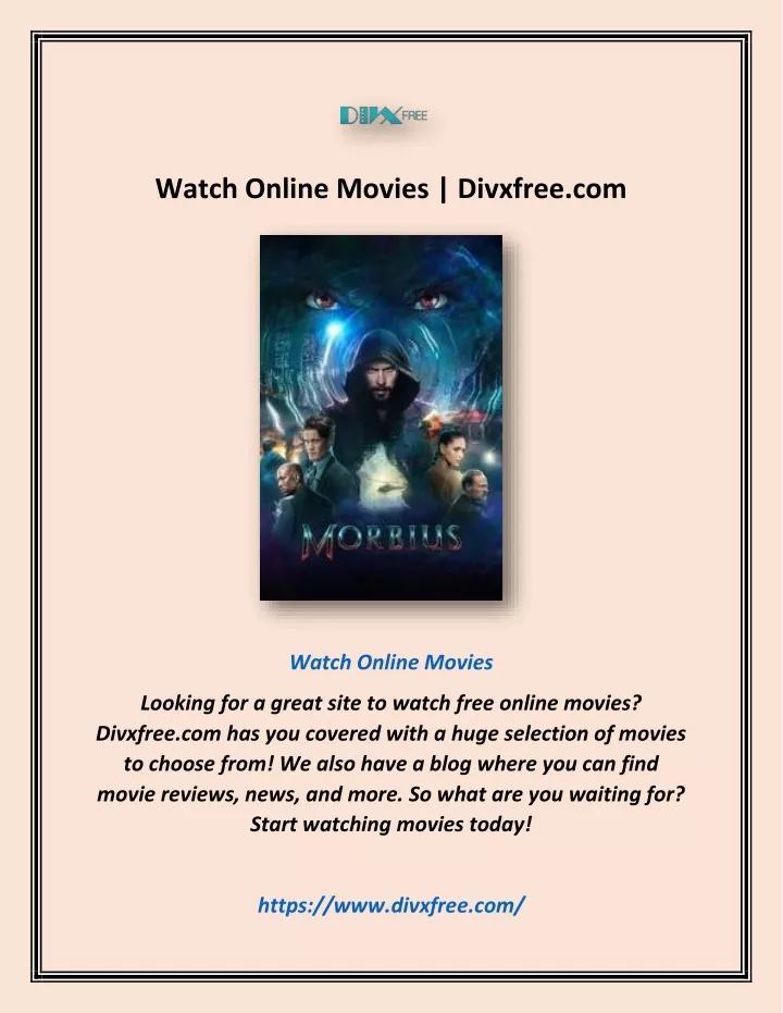 watch online movies divxfree com