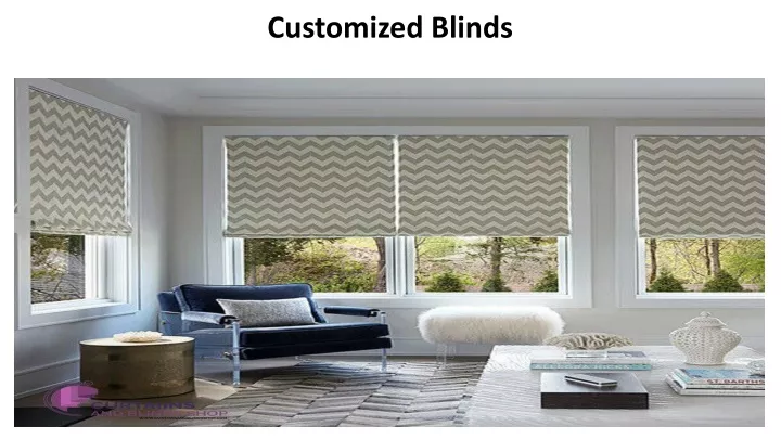 customized blinds