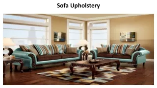 sofa upholstery