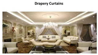 drapery curtains