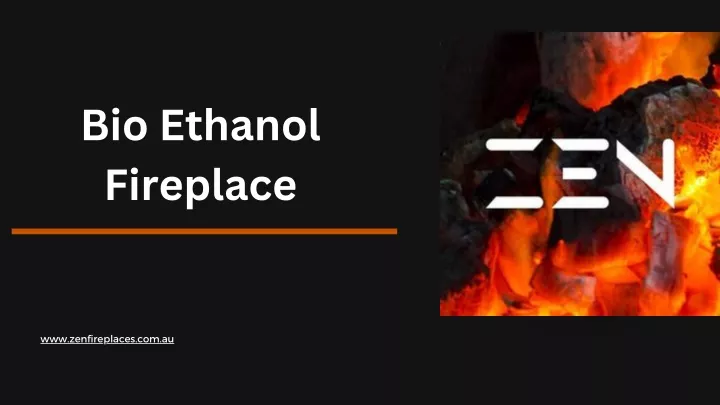 bio ethanol fireplace