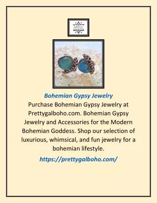 Bohemian Gypsy Jewelry
