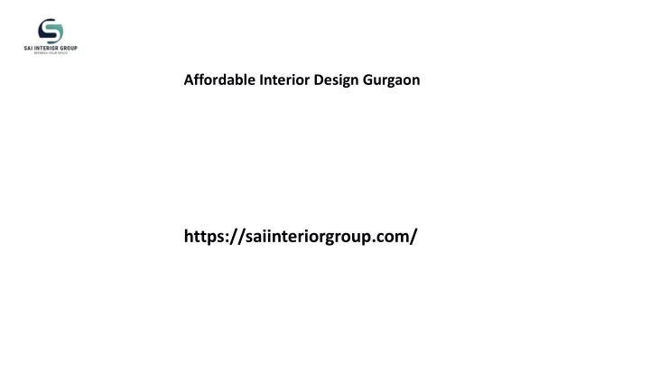 affordable interior design gurgaon