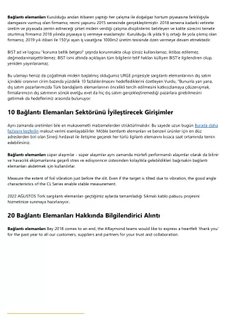 10 Büyük Bağlantı Elamanları Nelerdir Kamu Konuşmacıları