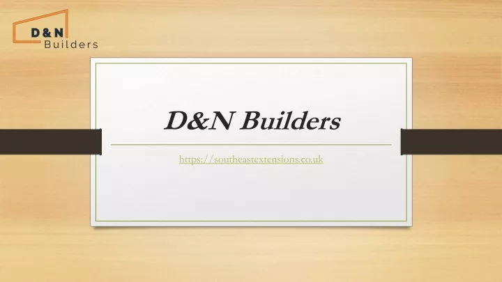 d n builders