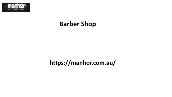 barber shop