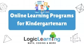 Online Learning Programs for Kindergartenarn