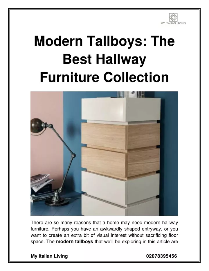 modern tallboys the best hallway furniture