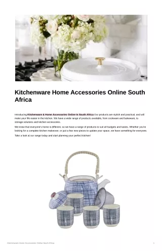 _Kitchenware_Home_Accessories_Online_South_Africa