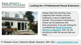 Looking for a Professional House Extension
