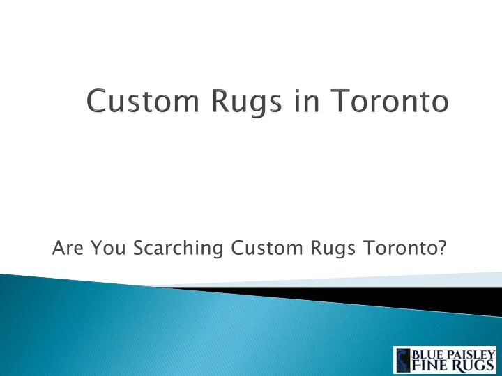 custom rugs in toronto