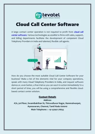 Cloud Call Center Software