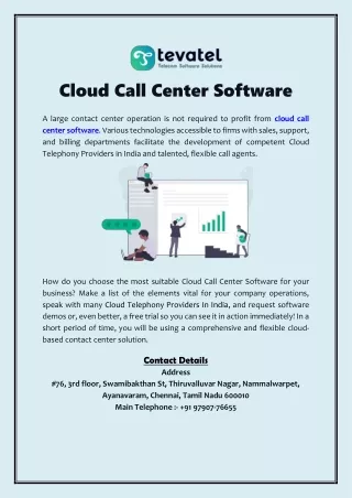 cloud call center software