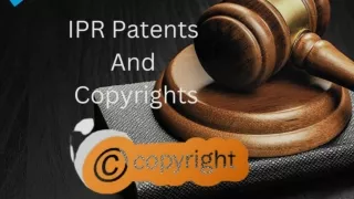IPR Patents And Copyrights – Importance Of Getting The Patent