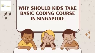 why should kids take basic coding course