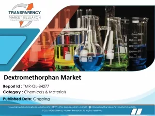 Dextromethorphan Market | Global Industry Report, 2031
