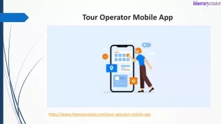 tour operator mobile app