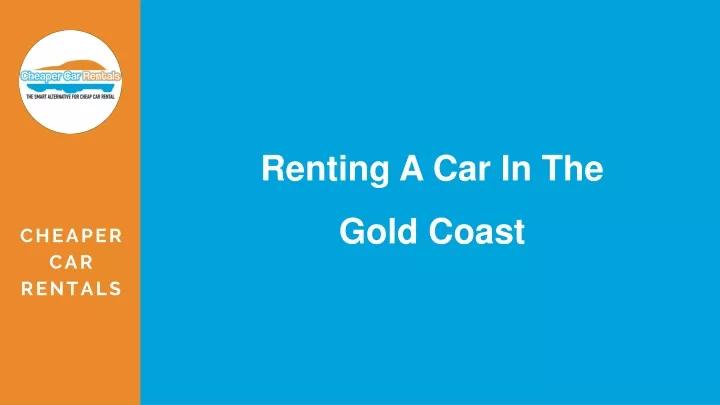 renting a car in the gold coast