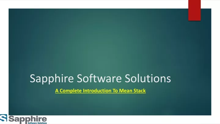 sapphire software solutions