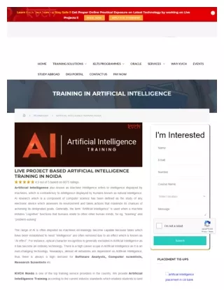 best-artificial-intelligence-training | KVCH