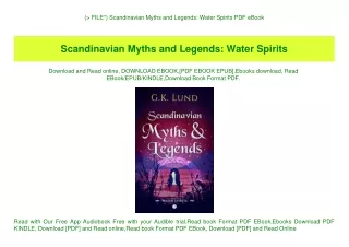 (P.D.F. FILE) Scandinavian Myths and Legends Water Spirits PDF eBook