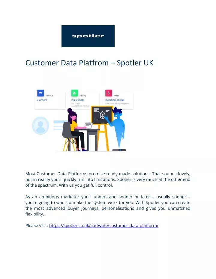 customer data platfrom spotler uk