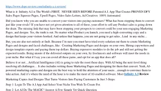 https www dope review com infinity a i review