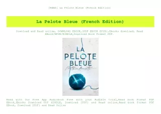 [READ] La Pelote Bleue (French Edition) (READ PDF EBOOK)