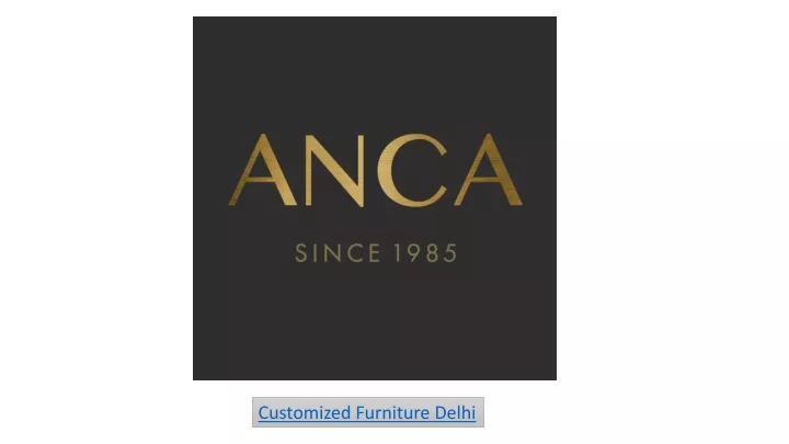 customized furniture delhi