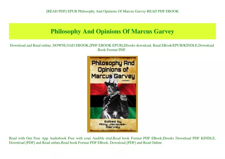 read pdf epub philosophy and opinions of marcus