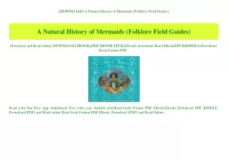 [DOWNLOAD] A Natural History of Mermaids (Folklore Field Guides) (DOWNLOAD E.B.O.O.K.^)