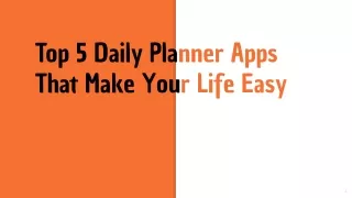 top 5 daily planner apps that make your life easy