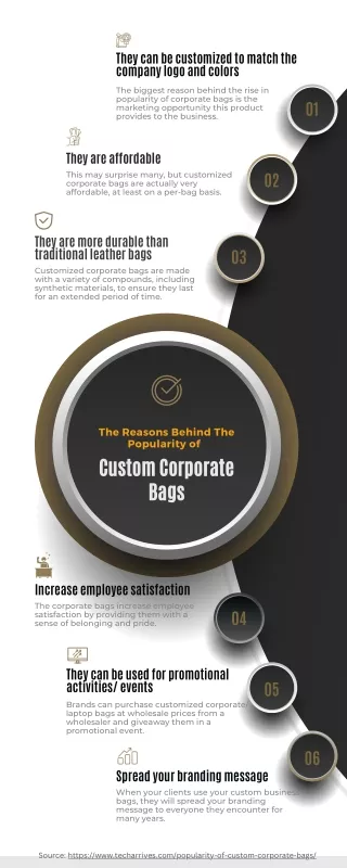 The Reasons Behind The Popularity of Custom Corporate Bags