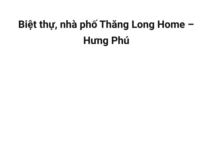 bi t th nh ph th ng long home h ng ph