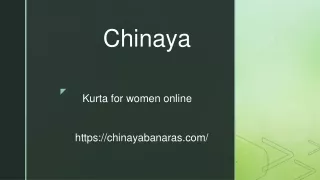 Kurta For women online