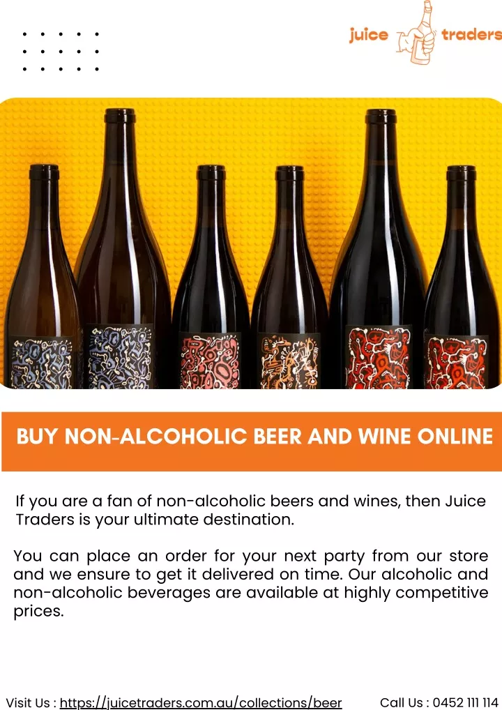buy non alcoholic beer and wine online