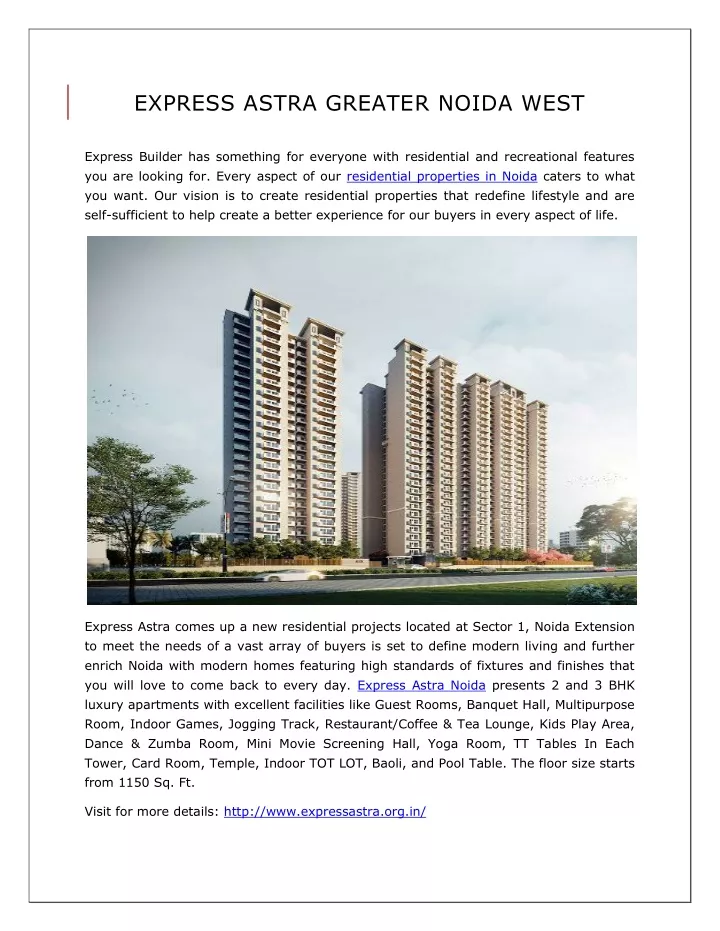 express astra greater noida west