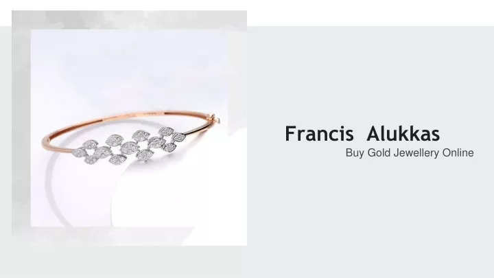 francis alukkas buy gold jewellery online