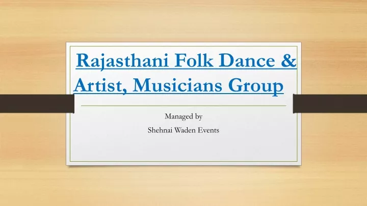 rajasthani folk dance artist musicians group