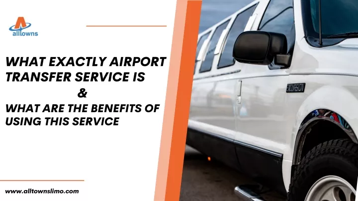 what exactly airport transfer service is