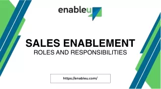 Sales enablement 101 A brief guide for sales managers