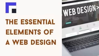 A Web Design's Crucial Elements