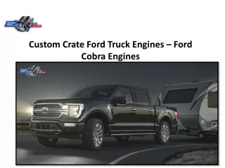 custom crate ford truck engines ford cobra engines