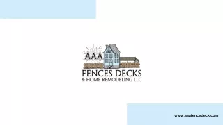 www aaafencedeck com