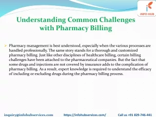 understanding common challenges with pharmacy