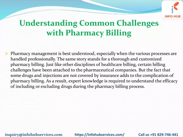 understanding common challenges with pharmacy