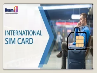 International Sim Cards From India | Roam1 Telecom