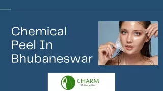Chemical Peel In Bhubaneswar