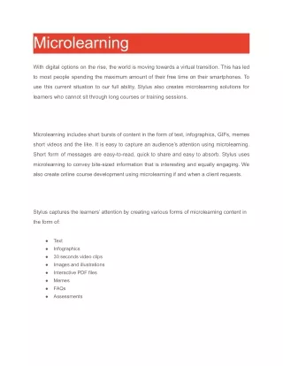 microlearning