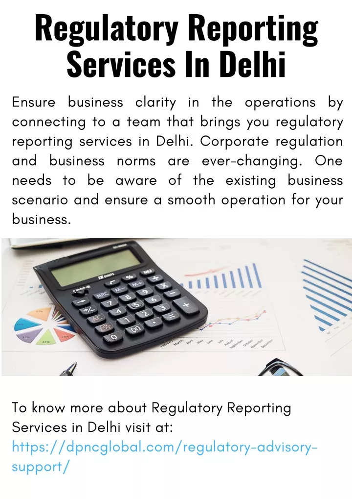 regulatory reporting services in delhi ensure